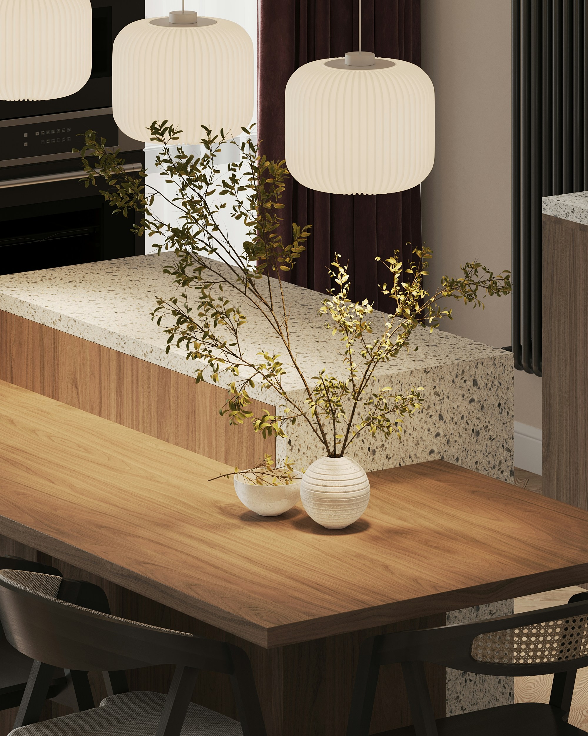 Warm sculptural organic interior — your most beautiful space begins here