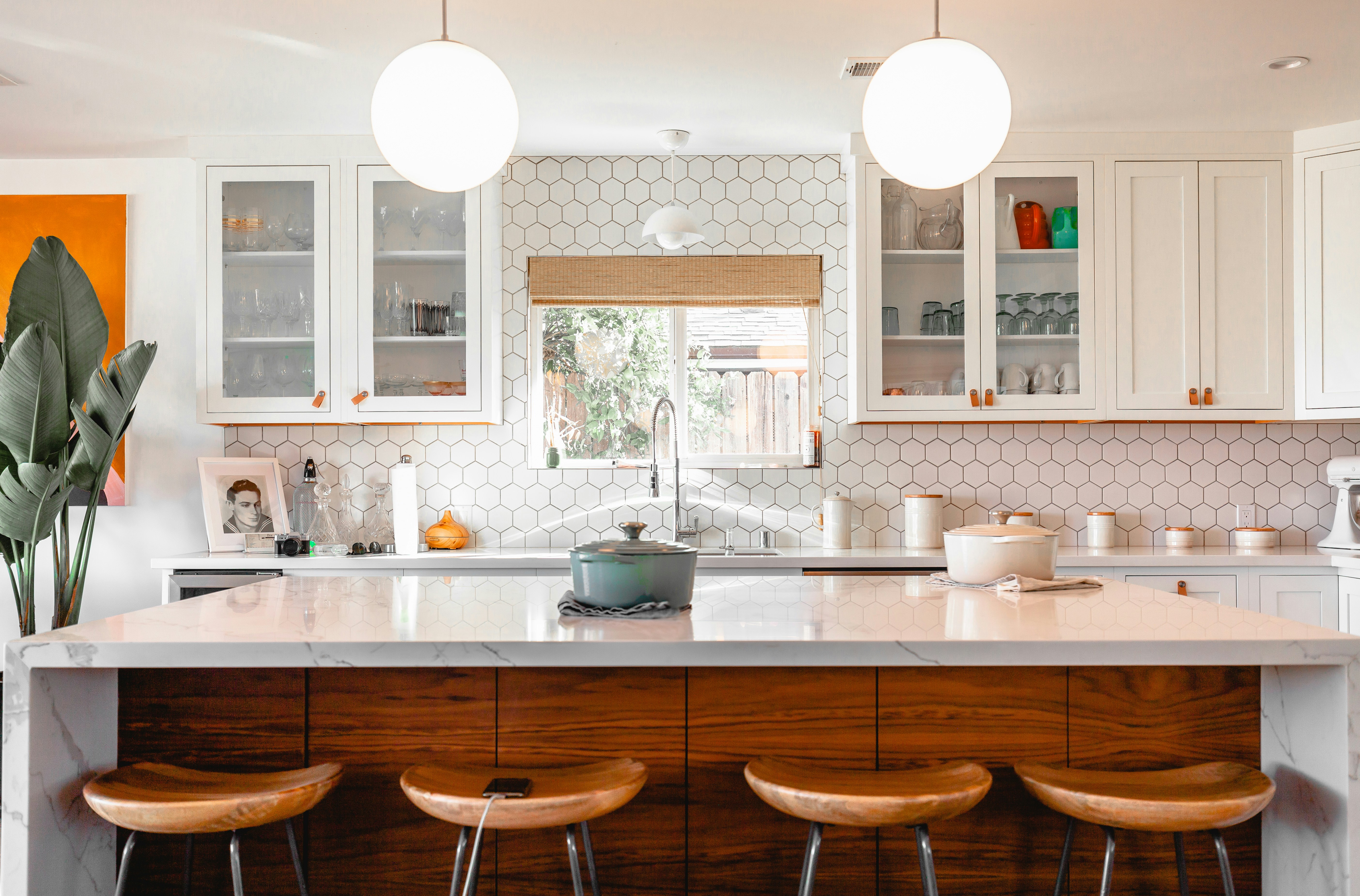 Cinematic warm organic interior — sweeping architectural space